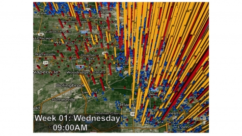 Occupancy patterns generated by the Argonne CityCOVID model