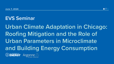 EVS Seminar Graphic featuring title and date