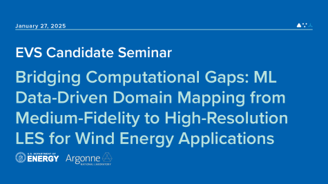 EVS Seminar Graphic featuring title and date