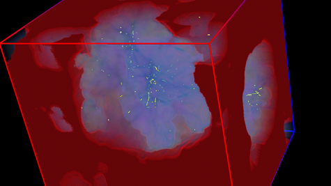 Simulation of cosmic reionization