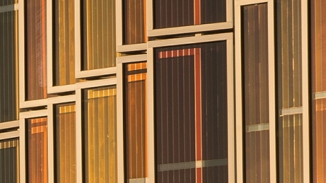 Dye-sensitized solar panels