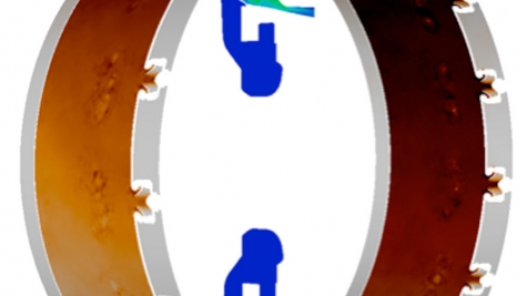 Large Eddy Simulation of a Real, Full Combustion Chamber