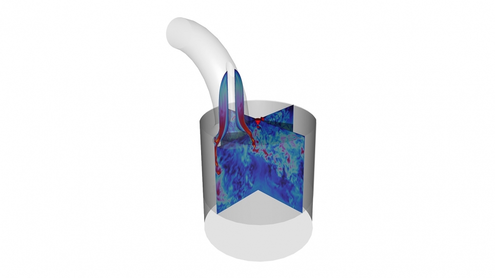 Combustion engine simulation