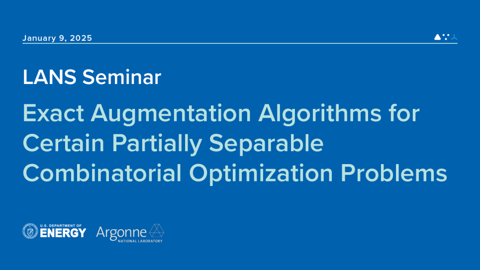 LANS Seminar Graphic featuring the title and date for the event. 