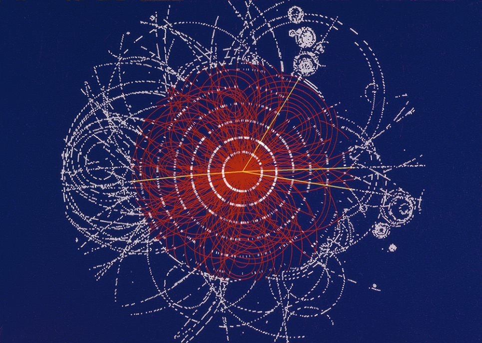 Simulated data modeled for the ATLAS detector