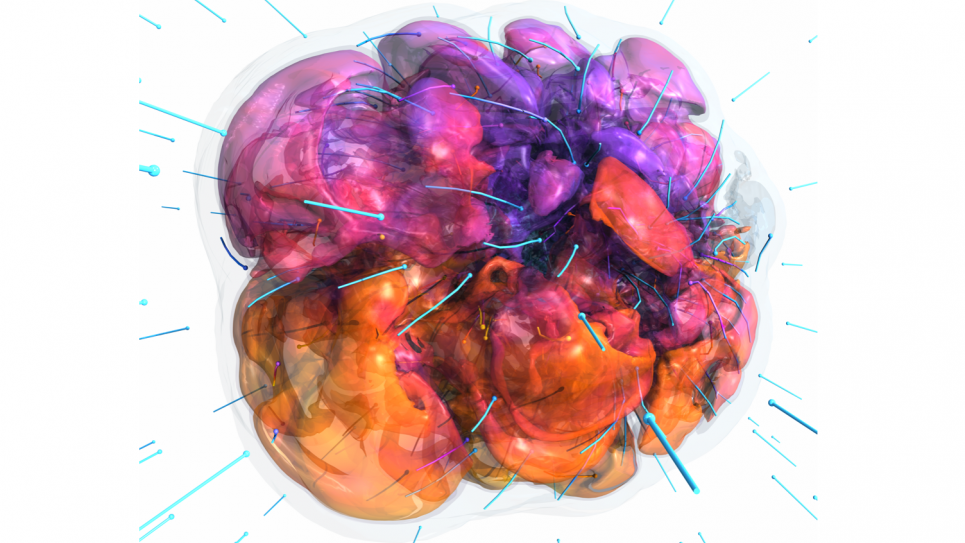 neutrino-driven roiling convection of the nuclear material