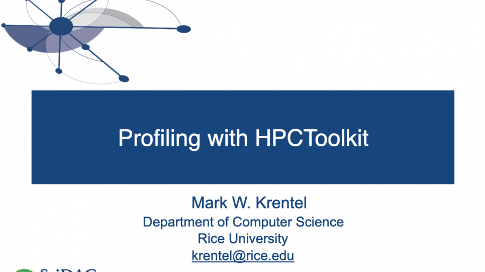 Profiling with HPCToolkit