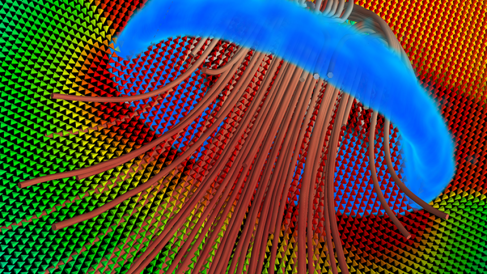 billion-atom reactive MD simulation of nanobubble collapse