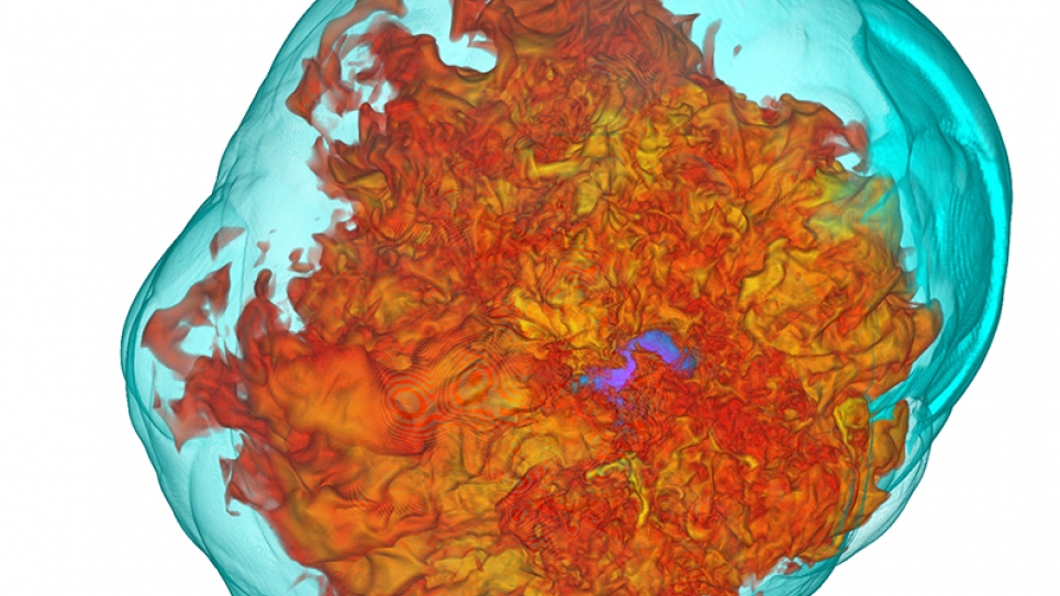 Magnetohydrodynamic turbulence in supernova