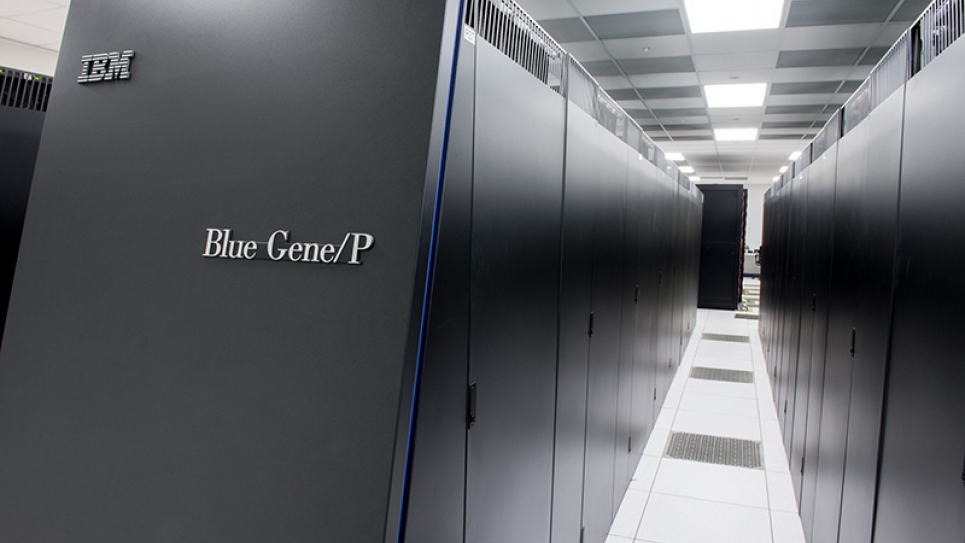 Intrepid, the ALCF's Blue Gene/P supercomputer