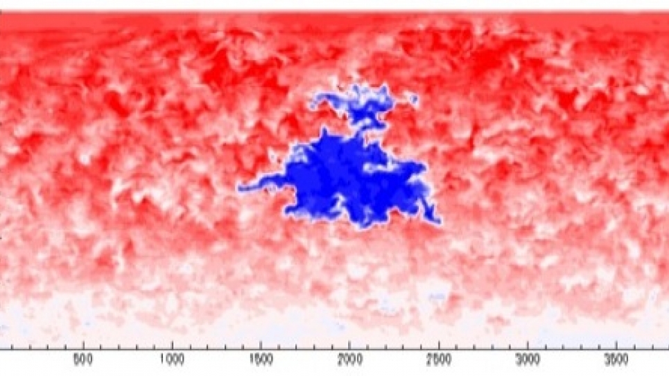 Snapshot of ice supersaturation, Paugam, Paoli and Cariolle